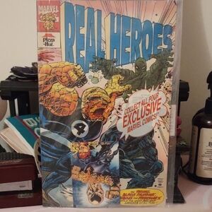 Marvel Real Heroes Comic Books Pizza Hut Exclusives All Sealed Never Been Opened